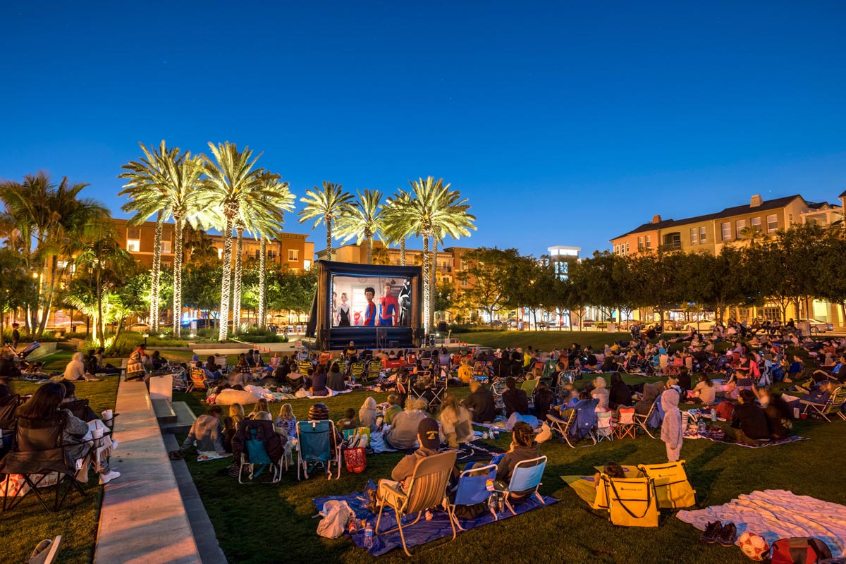 Movies in the Park SpiderMan Into the SpiderVerse Playa Vista