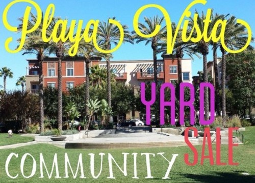 Community Yard Sale Extravaganza!