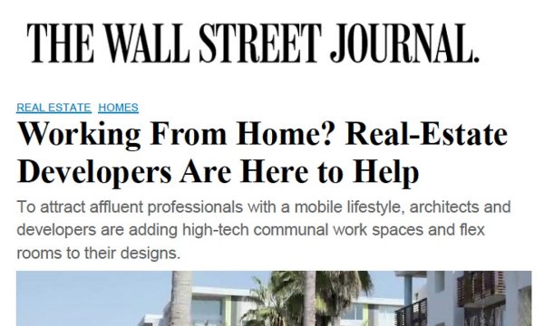 Work from Home in Playa Vista, Wall Street Journal
